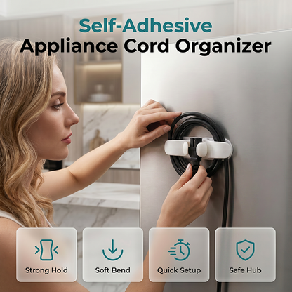 🔥Last Day Promotion - 49% OFF🎁 Adhesive Silicone Cord Organizer for Kitchen Appliances