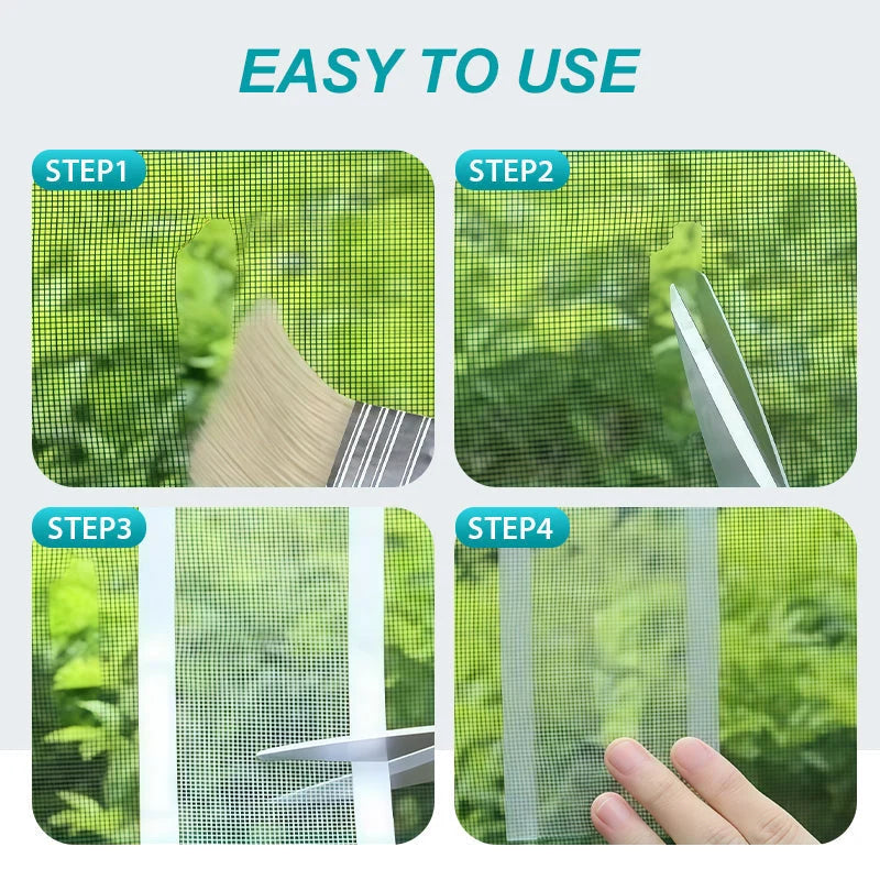 🔥Last Day Sale 49% OFF🎁Self-Adhesive DIY Window Screen Repair Tape