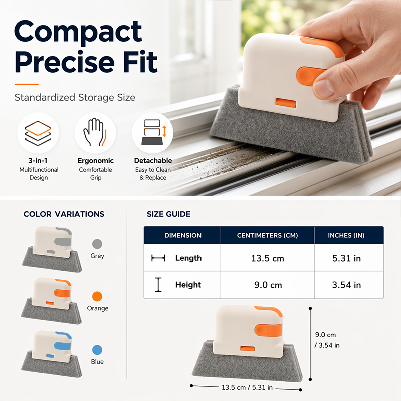 🔥Last Day Promotion - 49% OFF🎁 3-in-1 Window Track Deep Cleaning Tool - Buy 2 Get 1 Free