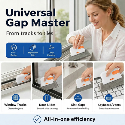 🔥Last Day Promotion - 49% OFF🎁 3-in-1 Window Track Deep Cleaning Tool - Buy 2 Get 1 Free